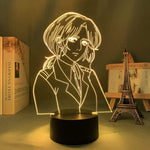 Lampe SNK Attack on Titan Pieck Finger lampe led 3D cadeau décor goodies