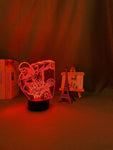Lampe SNK Attack on Titan The Armoured Titan lampe led 3D cadeau décor goodies