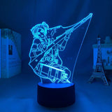 Lampe snk attaque des titans Attack on Titan 4 Sasha Braus lampe led 3D goodies manga animé