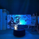 Lampe snk attaque des titans Attack on Titan Levi Ackerman goodies manga animé lampe led 3D