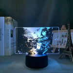 Lampe snk attaque des titans Attack on Titan Mikasa Ackerman goodies manga animé lampe led 3D