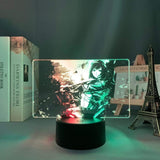 Lampe snk attaque des titans Attack on Titan Mikasa Ackerman goodies manga animé lampe led 3D