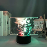 Lampe snk attaque des titans Attack on Titan Mikasa Ackerman goodies manga animé lampe led 3D