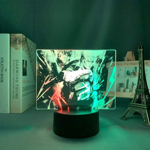 Lampe snk attaque des titans Attack on Titan Reiner Braun Bertolt goodies manga animé lampe led 3D