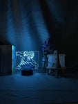 Lampe SNK Eren Yeager attack on titan lampe led 3D cadeau décor