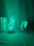 Lampe  Soul Eater Figure Nightlight for Kids Bedroom Decor lampe led 3D