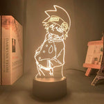 Lampe  Soul Eater Figure Nightlight for Kids Bedroom Decor lampe led 3D