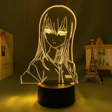 Lampe Steins Gate Led Light Kurisu Makise goodies jeux vidéos lampe led