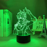 Lampe Tartaglia Genshin Impact goodies jeux vidéos lampe led 3D