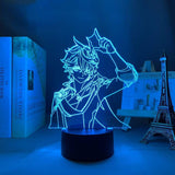 Lampe Tartaglia Genshin Impact goodies jeux vidéos lampe led 3D