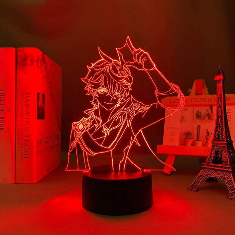 Lampe Tartaglia Genshin Impact goodies jeux vidéos lampe led 3D