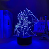 Lampe Tartaglia Genshin Impact goodies jeux vidéos lampe led 3D