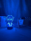 Lampe The Disastrous Life of Saiki K Led Bedroom Decoration Colorful Saiki K lampe led 3D