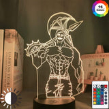 Lampe The Seven Deadly Sins Escanor Light for Bed Room Decor lampe led 3D