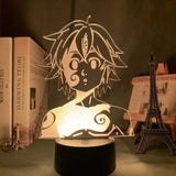 Lampe The Seven Deadly Sins Gadget  Lampe led 3D Décor