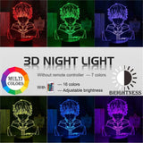 Lampe Tokyo Ghoul Ken Kaneki  Lampe led 3D Décor