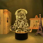 Lampe Yanfei Genshin Impact goodies jeux vidéos lampe led 3D