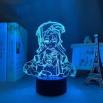 Lampe Yanfei Genshin Impact goodies jeux vidéos lampe led 3D