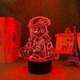 Lampe Yanfei Genshin Impact goodies jeux vidéos lampe led 3D