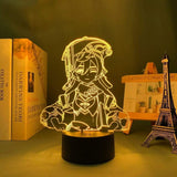 Lampe Yanfei Genshin Impact goodies jeux vidéos lampe led 3D