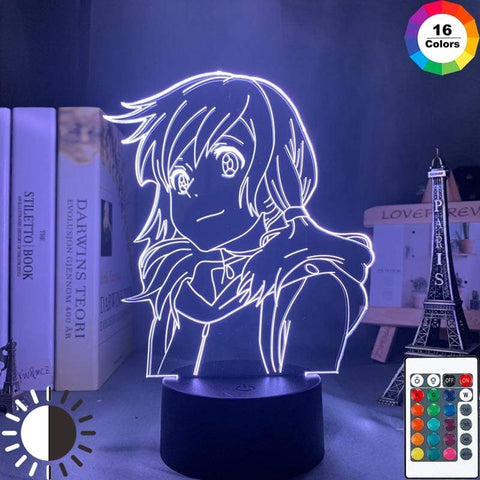 Lampe Your name Mitsuha Miyamizu Led Night Light Anime Lamp for Bedroom Decor lampe led 3D