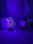 Lampe Your name Mitsuha Miyamizu Led Night Light Anime Lamp for Bedroom Decor lampe led 3D