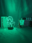 Lampe Your name Mitsuha Miyamizu Led Night Light Anime Lamp for Bedroom Decor lampe led 3D