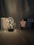 Lampe Your name Mitsuha Miyamizu Led Night Light Anime Lamp for Bedroom Decor lampe led 3D