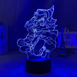 Lampe Yu Gi Oh Dark Magician Girl goodies manga lampe led 3D cadeau décor