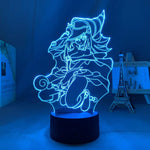 Lampe Yu Gi Oh Dark Magician Girl goodies manga lampe led 3D cadeau décor