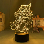 Lampe Yu Gi Oh Dark Magician Girl goodies manga lampe led 3D cadeau décor