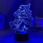 Lampe Yu Gi Oh Dark Magician Girl goodies manga lampe led 3D cadeau décor