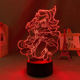 Lampe Yu Gi Oh Dark Magician Girl goodies manga lampe led 3D cadeau décor