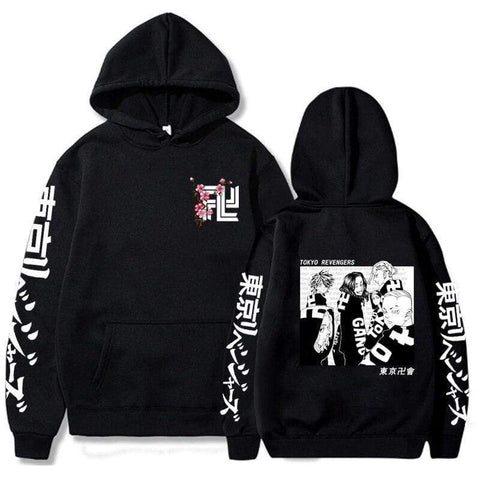 Loose Casual Unisex Top Tokyo Revengers Printed Hoodie Man Hoodies