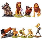 Lot de 9 figurine jouet le roi Lion Simba Nala Timon