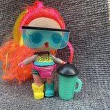 Lot poupée LOL Surprise Hairgoals E.D.M.B.B. EDMBB et Rainbow Raver