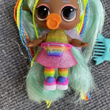 Lot poupée LOL Surprise Hairgoals E.D.M.B.B. EDMBB et Rainbow Raver