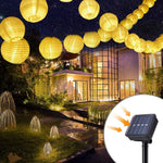 Lumière solaire extérieur LED lanterne guirlande solaire chaîne lumières lampe solaire fée lumières pour la décoration de jardin de noël