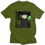 Manga Mob Psycho 100 Shigeo Kageyama t-shirt manches courtes 100% coton décontracté mode cosplay