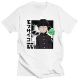 Manga Mob Psycho 100 Shigeo Kageyama t-shirt manches courtes 100% coton décontracté mode cosplay