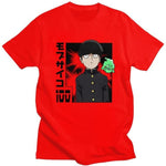 Manga Mob Psycho 100 Shigeo Kageyama t-shirt manches courtes 100% coton décontracté mode cosplay