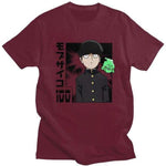 Manga Mob Psycho 100 Shigeo Kageyama t-shirt manches courtes 100% coton décontracté mode cosplay