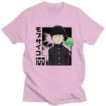 Manga Mob Psycho 100 Shigeo Kageyama t-shirt manches courtes 100% coton décontracté mode cosplay