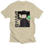 Manga Mob Psycho 100 Shigeo Kageyama t-shirt manches courtes 100% coton décontracté mode cosplay