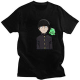 Manga Mob Psycho 100 Shigeo Kageyama t-shirt manches courtes 100% coton décontracté mode cosplay