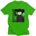 Manga Mob Psycho 100 Shigeo Kageyama t-shirt manches courtes 100% coton décontracté mode cosplay