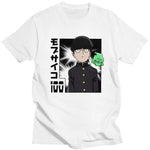 Manga Mob Psycho 100 Shigeo Kageyama t-shirt manches courtes 100% coton décontracté mode cosplay