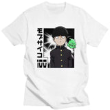 Manga Mob Psycho 100 Shigeo Kageyama t-shirt manches courtes 100% coton décontracté mode cosplay