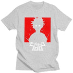 Mob Psycho 100 Shigeo Kageyama t-shirt manches courtes 100% coton décontracté mode cosplay