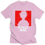 Mob Psycho 100 Shigeo Kageyama t-shirt manches courtes 100% coton décontracté mode cosplay
